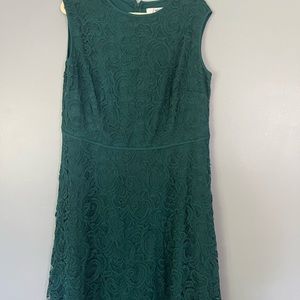 Wisp Emerald Green lace dress